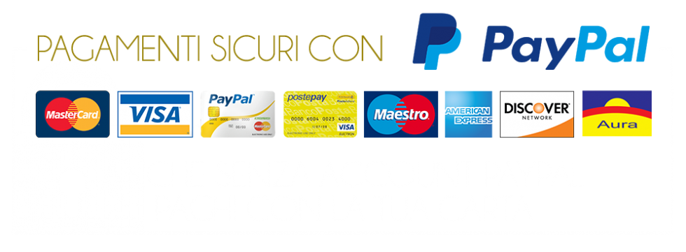 Pagamenti sicuri con PayPal
