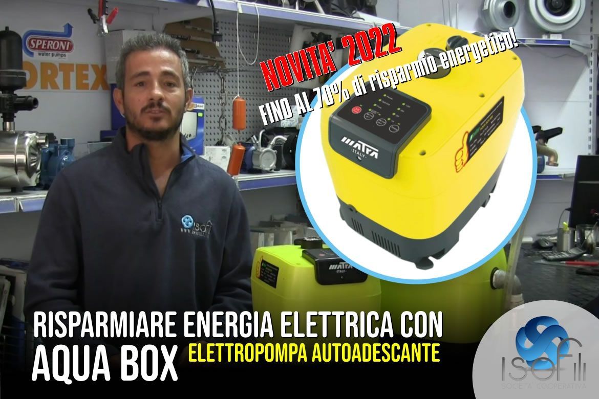Risparmia subito energia elettrica con Aqua-Box