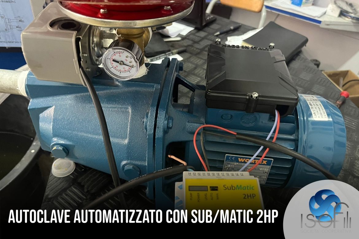 Autoclave automatizzato con Sub Matic 2HP