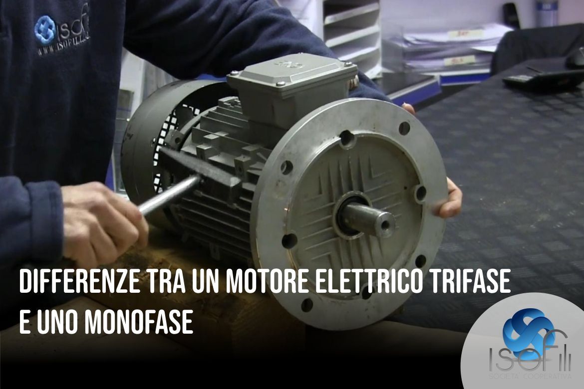 Differenze tra un motore elettrico trifase e uno monofase