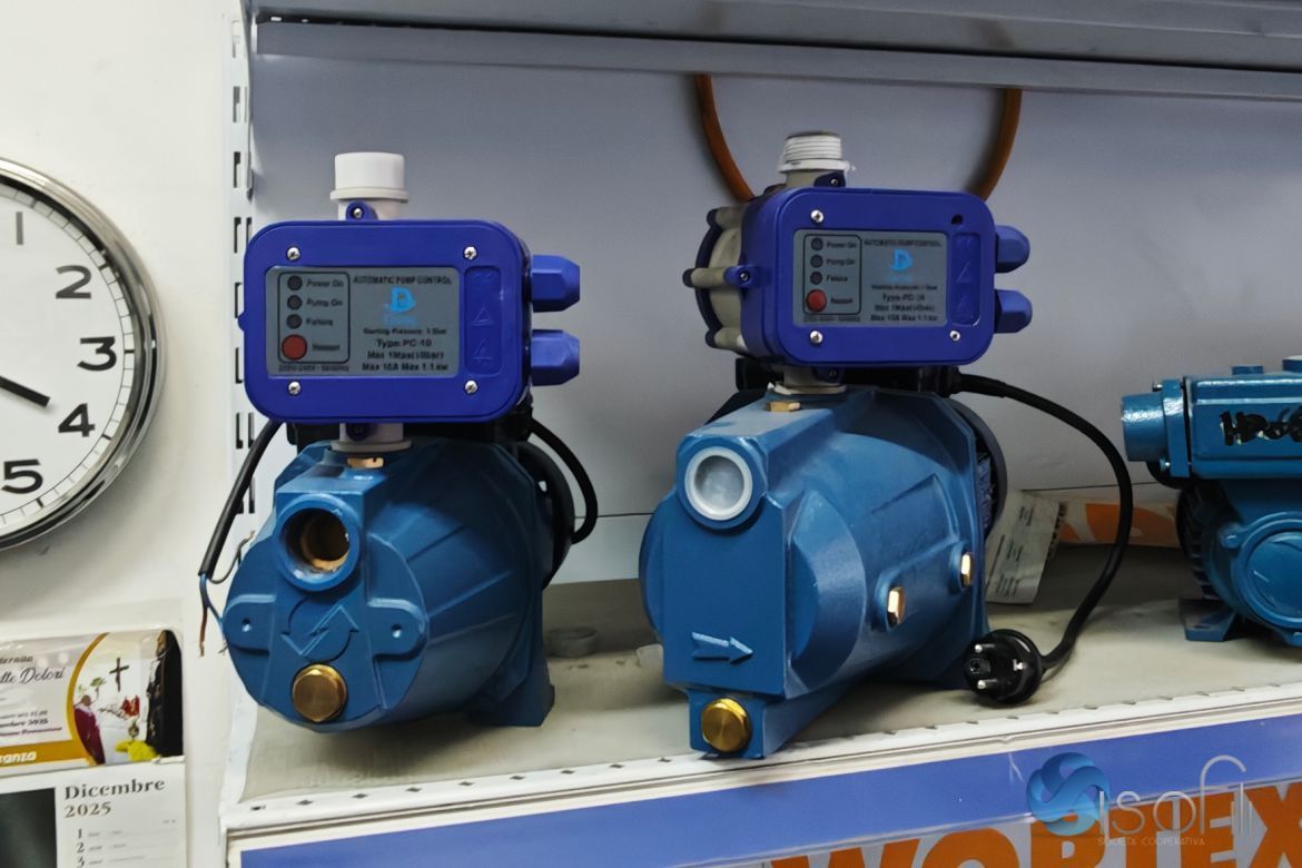 Punto vendita, Isofili Soc. Coop. Vendita Online elettropompe, motori elettrici e componentistica di ricambio