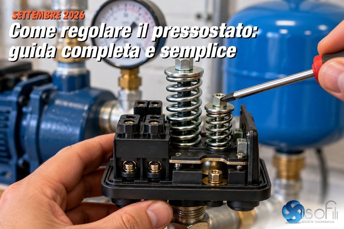 Come regolare il pressostato: guida completa e semplice alla molla grande, molla piccola, pressione di attacco e stacco