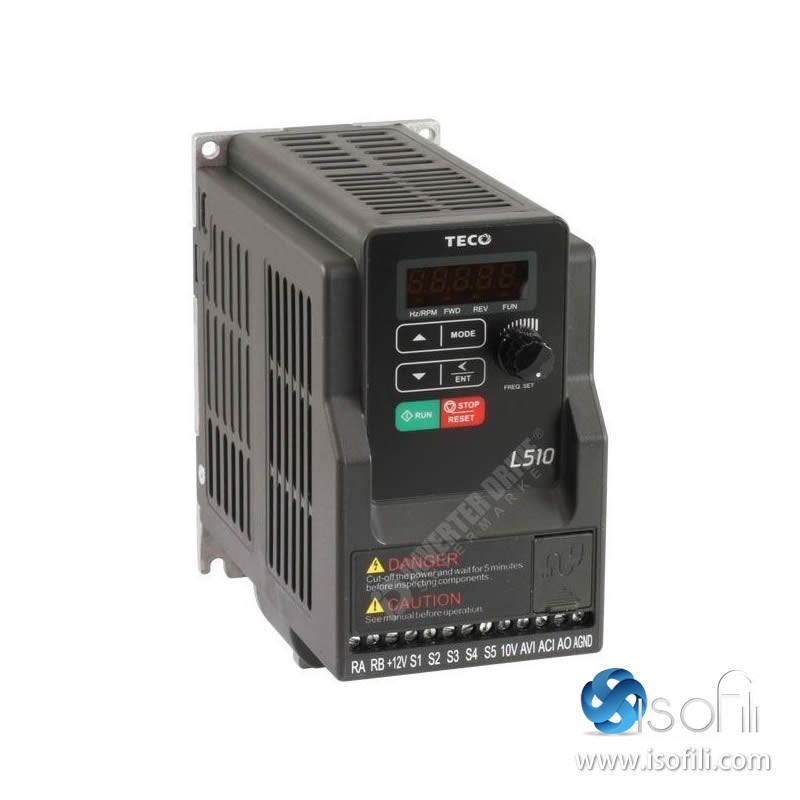 Inverter L510 kw 0.4  A2,6 HP0.5 V230/380