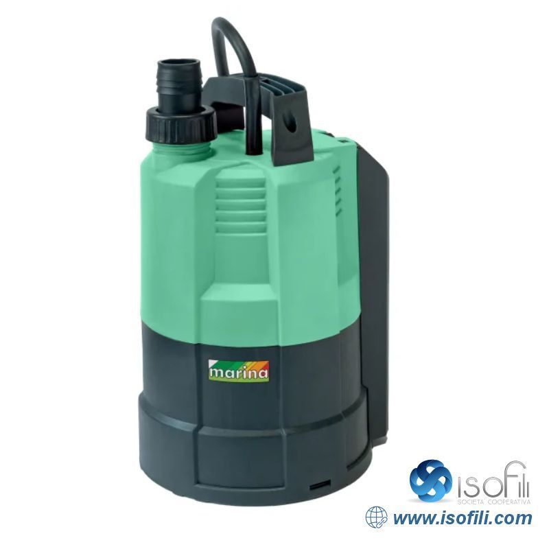 Elettropompa Sommersa per Drenaggio con Galleggiante Integrato