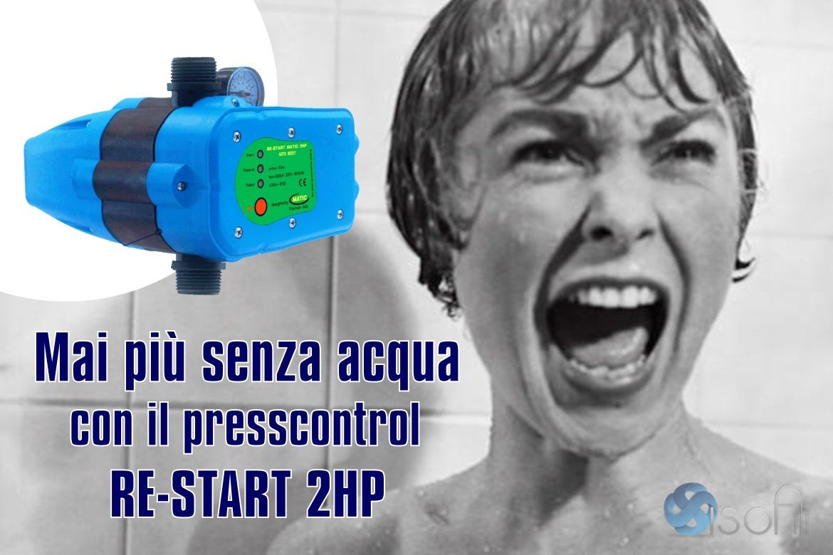 Presscontrol RE-START 2HP, istruzioni, pregi e difetti